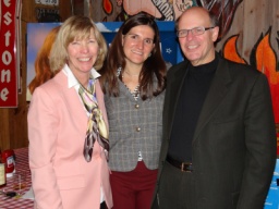 George and his wife Lisa McDonald with Minneapolis Council Member Linea Palmisano.